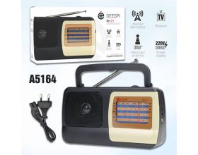 Радиоприемник deespi RE-21/408  AM/FM/SW1-2/TV