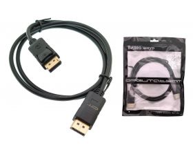 Кабель DisplayPort DP (M) --> DP (M) Орбита OT-AVW61 штекер DISPLAY PORT - штекер DISPLAY PORT 1м (v1.3)
