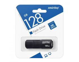 Флешка USB 3.0 /3.1 SmartBuy CLUE Black (черный) 128GB (SB128GBCLU-K3)