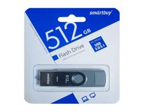 Флешка USB 3.0/3.1 Smartbuy Twist Dual 512GB (SB512GB3DUOTWK)