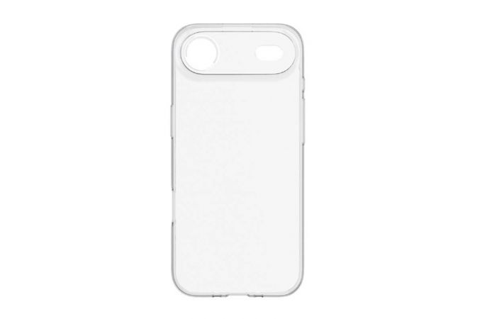 Чехол силиконовый для iPhone 17 Air (6,6) тонкий (прозрачный)