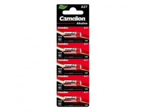Батарейка алкалиновая 27A Camelion 5BL (блистер 5 штук)