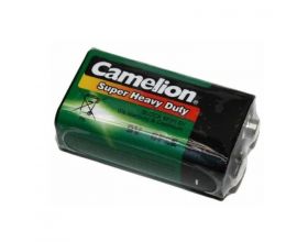 Батарейка солевая Camelion 6F22 крона/1SH Super Heavy Duty цена за спайку 1 шт