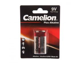 Батарейка алкалиновая Camelion 6LR61 крона/1BL Plus Alkaline (цена за блистер 1 шт)