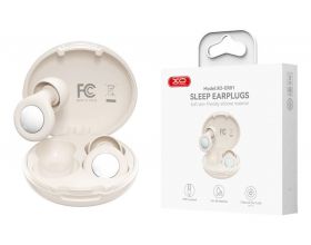 Беруши для сна XO ER01 Sleep Noise-Isolating Earplugs  (4 pairs of bowl-shaped ear caps + 1 lanyard) White