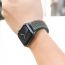 Ремешок для Apple Watch HOCO WA25 Original series nylon strap (38/40/41 мм) динамичный королевский синий с оранжевым