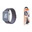 Ремешок для Apple Watch HOCO WA25 Original series nylon strap (42/44/45/49 мм) динамичный королевский синий с оранжевым