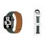 Ремешок для Apple Watch HOCO WA21 Flexible series second-generation chain magnetic silicone strap (38/40/41 мм) елово-зеленый