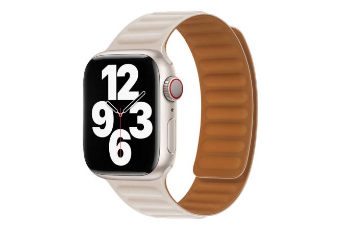 Ремешок для Apple Watch HOCO WA21 Flexible series second-generation chain magnetic silicone strap (38/40/41 мм) звездный