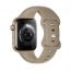Ремешок для Apple Watch HOCO WA15 Flexible series 8-character buckle solid color silicone strap (42/44/45/49 мм) каменный
