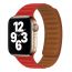 Ремешок для Apple Watch HOCO WA21 Flexible series second-generation chain magnetic silicone strap (42/44/45/49 мм) красный