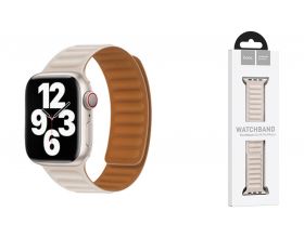 Ремешок для Apple Watch HOCO WA21 Flexible series second-generation chain magnetic silicone strap (42/44/45/49 мм) звездный