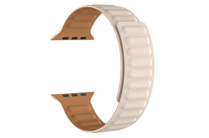 Ремешок для Apple Watch HOCO WA21 Flexible series second-generation chain magnetic silicone strap (42/44/45/49 мм) звездный