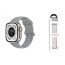 Ремешок для Apple Watch HOCO WA15 Flexible series 8-character buckle solid color silicone strap (42/44/45/49 мм) серый