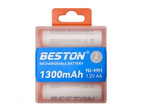 Аккумулятор AA BESTON 2 шт 1300 mAh / 1,5V(цена за 2 штуки)