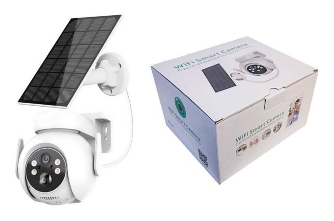 Камера видеонаблюдения Wi-Fi Solar Camera с солнечной батареей