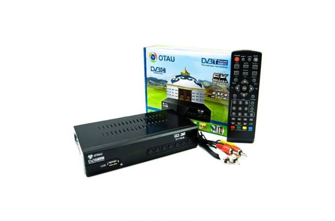 ТВ ресивер DVB-T2/C OTAU HD T8000