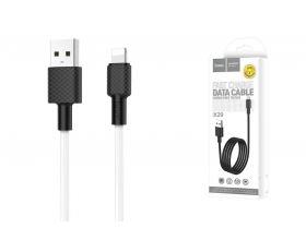 Кабель USB - Lightning HOCO X29, 2A (белый) 1м