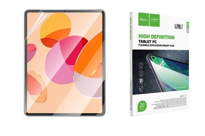 Гидрогелевая пленка HOCO GP002 Manual alignment tablet PC HD film cutting machin  (20 шт.) (для планшетов)