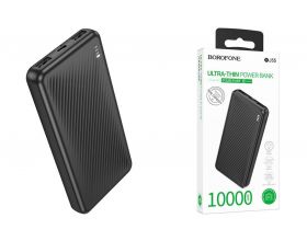 Универсальный дополнительный аккумулятор Power Bank BOROFONE BJ55 Graceful power bank (10000mAh) (черный)
