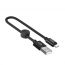Кабель USB - Lightning HOCO X35, 2,4A (черный) 0,25м
