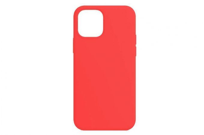 Чехол для iPhone 14 (6,1) Silicone Case Soft Touch (ярко-красный)