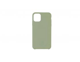 Чехол для iPhone 11 Pro (5.8) Silicone Case Soft Touch (серо-зеленый)