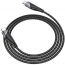 Кабель USB Type-C - USB Type-C HOCO U95, PD60W 3A (черный) 1,5м (в оплетке)