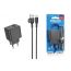 Сетевое зарядное устройство USB + кабель Type-C BOROFONE BAS11A Erudite (черный)