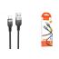Кабель USB - Lightning HOCO X109, 2,4A (черный) 3м силиконовый