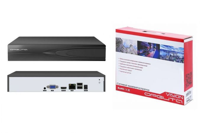Видеорегистратор IP Орбита OT-VNR21 (32 камеры, 4K/8Mp)
