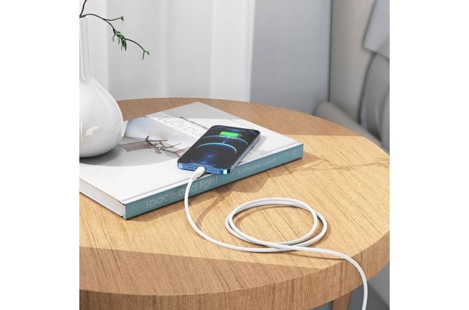 Кабель USB - Lightning HOCO X62, 2,4A (белый) 1м