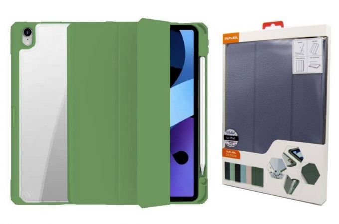Чехол-книжка MUTURAL Smart Case для планшета iPad 10.2 - Pistachio