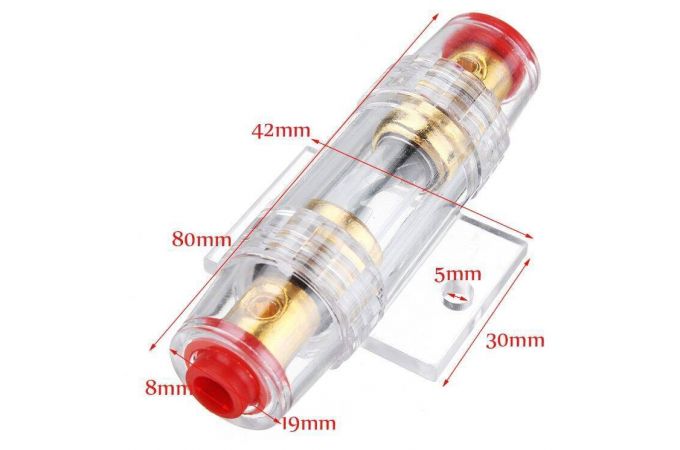 Предохранитель для автоакустики TDS TS-CAD01 (8AGU,12V,60A)