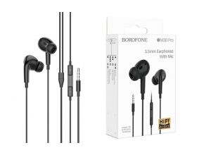 Наушники вакуумные проводные BOROFONE BM30 Pro (черный)