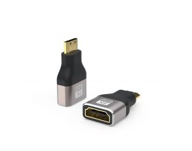 Переходник miniHDMI (папа) - HDMI (мама) V2.1