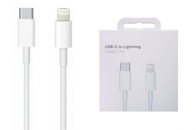 Кабель USB Type-C - Lightning Apple 1м Тайвань (or.)