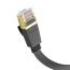 Кабель интернет LAN патч корд RJ-45 CAT6 Hoco US07 Gigabit плоский 10 метров