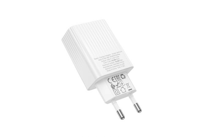 Сетевое зарядное устройство USB BOROFONE BAS72A Source QC3.0 черный