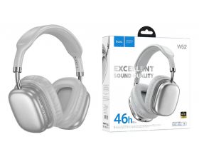 Наушники мониторные беспроводные HOCO W52 Wonderful (серебряный)
