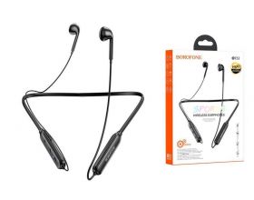 Наушники вакуумные беспроводные BOROFONE BE52 Rejoice wireless BT headset Bluetooth (черный)
