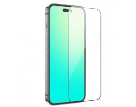 Защитное стекло дисплея iPhone 14 / 13 /13 Pro/16E (6.1) 10D без упаковки (черный)