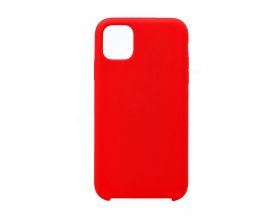 Чехол для iPhone 11 Pro (5.8) Silicone Case Soft Touch открытый низ (ярко-красный) 14