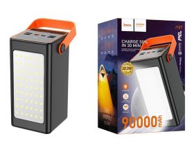 Универсальный дополнительный аккумулятор Power Bank HOCO J107 Super 22.5W (90000 mAh) (черный)