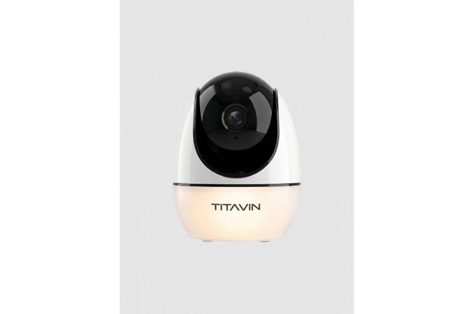 Видеоняня с монитором IP-WI-FI TITAVIN TI-BHC001 (1920*1080, 2Mpix, 3,6мм, пластик)