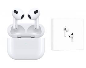 Наушники вакуумные беспроводные AirPods 3 GOOD Bluetooth (белый)