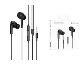 Наушники вакуумные проводные BOROFONE BM80 Pro Elegant (черный)