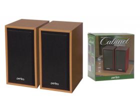 Акустическая система 2.0 Perfeo "CABINET" (PF_4326) 2х3 Вт (RMS) USB (бук дерево)