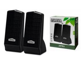 Акустическая система 2.0 Perfeo "CURSOR", мощность 2х3 Вт (RMS) USB (черный)