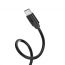 Кабель USB - USB Type-C BOROFONE BX55, 3A (черный) 1м (силиконовый)